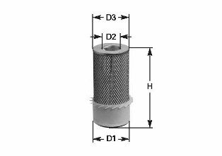 CLEAN FILTERS Воздушный фильтр MA 517